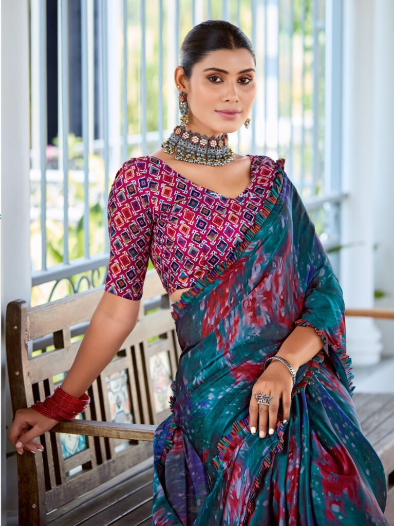 Printed Saree
