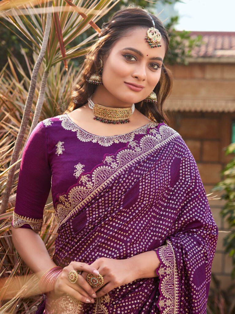 Bandhani Saree
