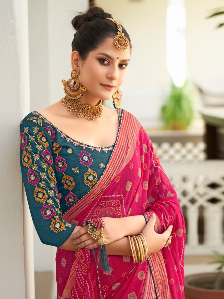 Bandhani Saree