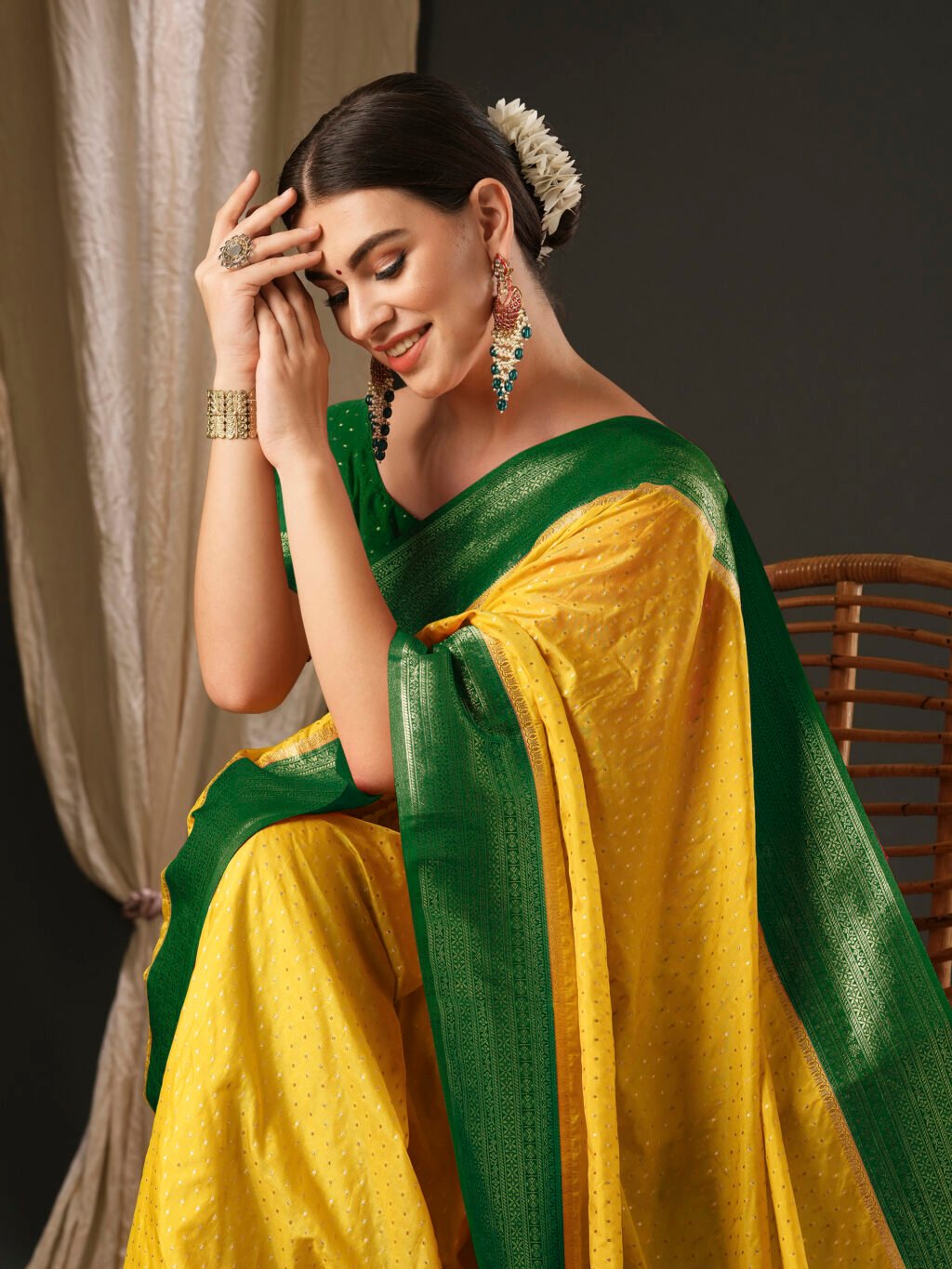 Yellow Sarees