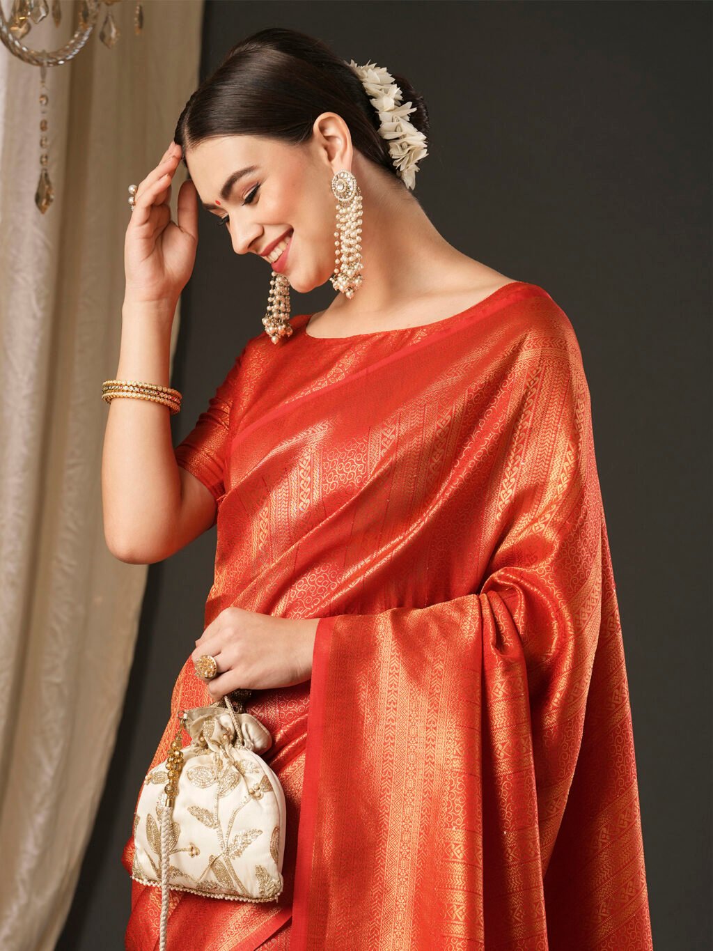 Red Sarees