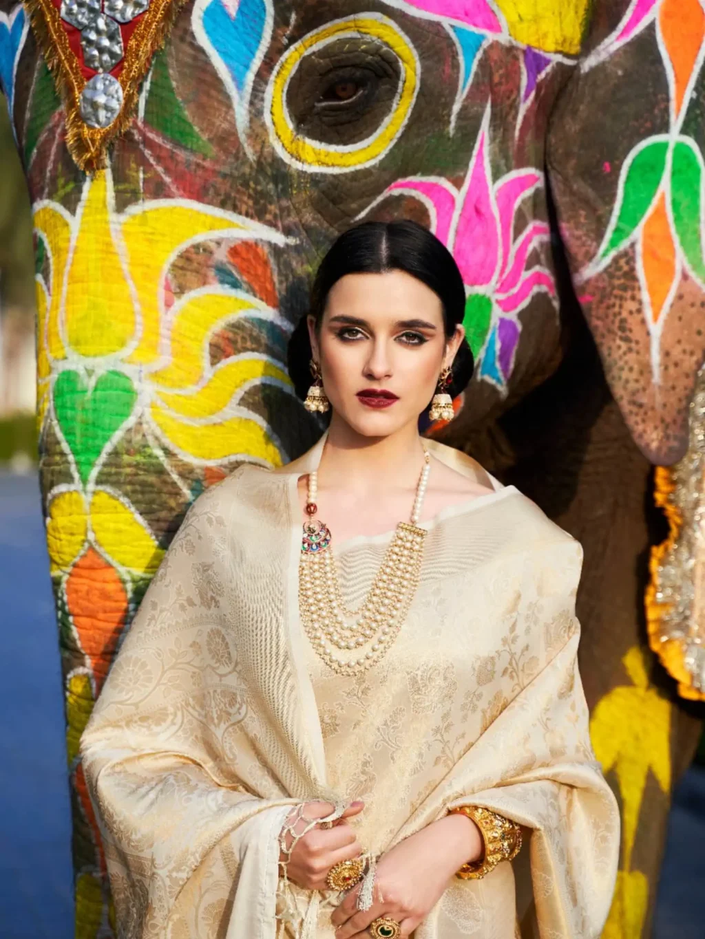 Royal Golden Zari Kanjeevaram Silk Saree - Image 2