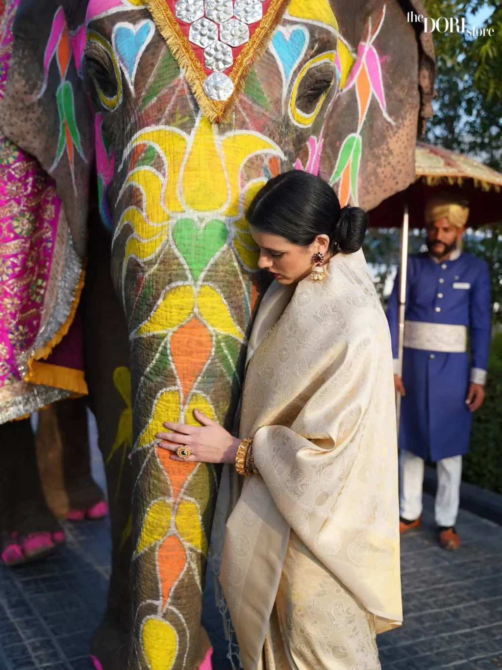 Royal Golden Zari Kanjeevaram Silk Saree - Image 3
