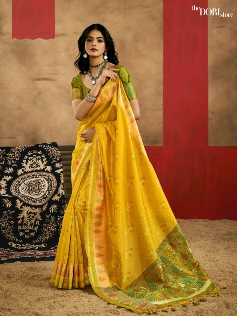 Bright Pink Wedding Saree