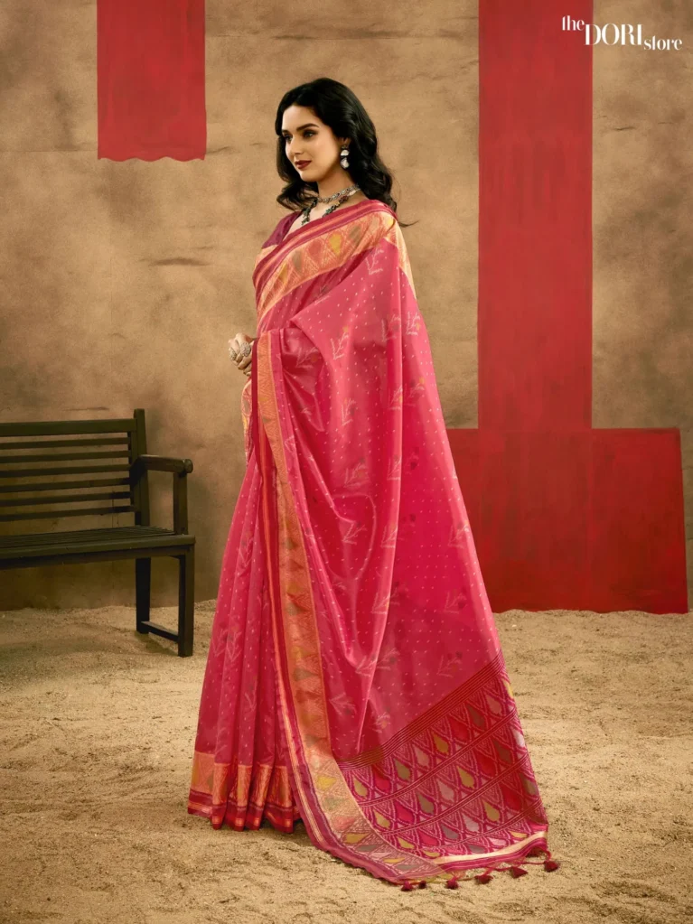 Elegant Mustard Yellow Saree