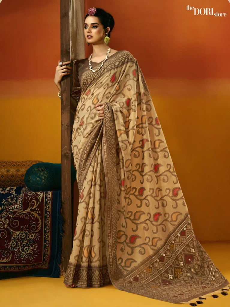Teal Green Bridal Saree