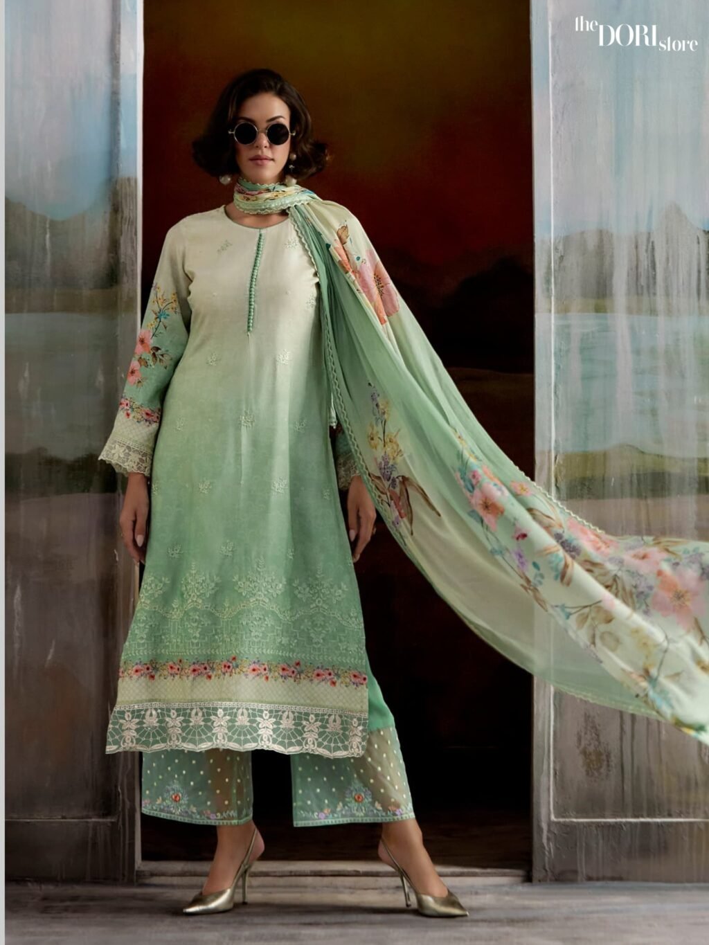 and designer suits.
