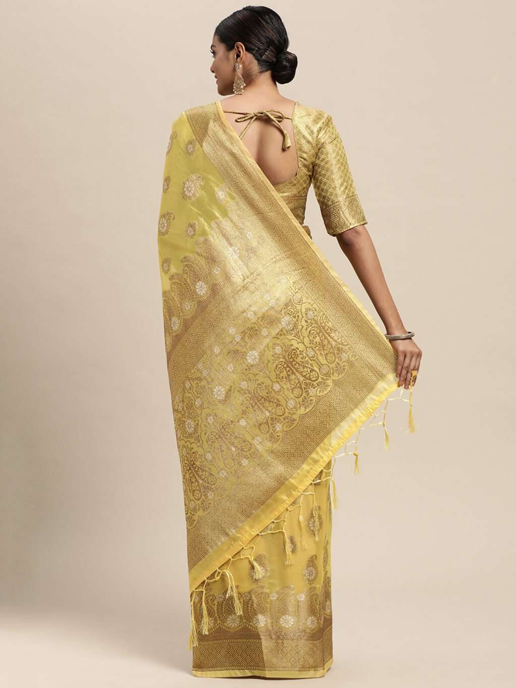 showcasing the beauty and craftsmanship of Festive Saree.