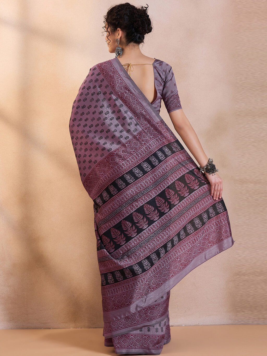 showcasing the beauty and craftsmanship of Traditional Saree.