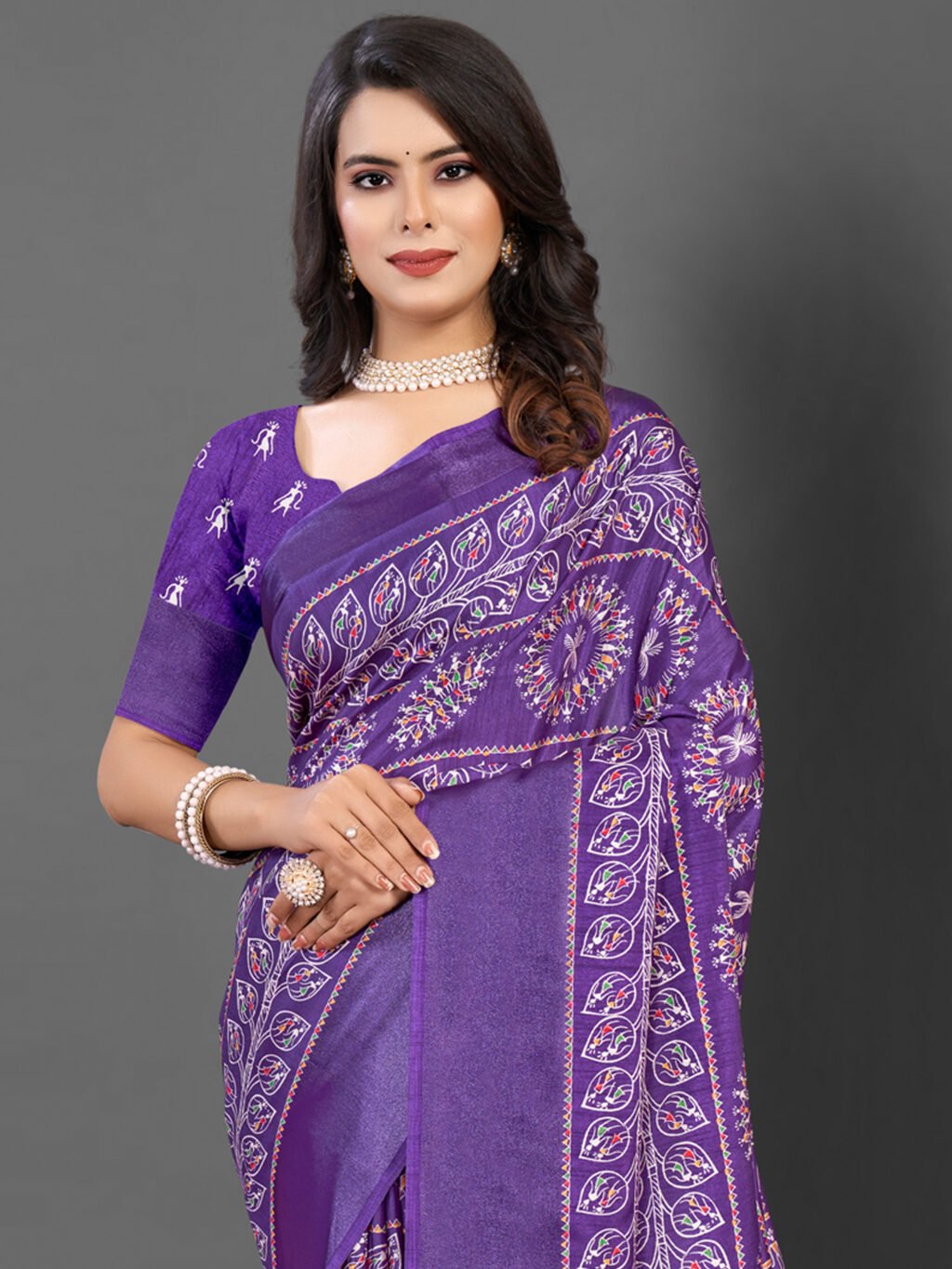 showcasing the beauty and craftsmanship of Festive Saree.