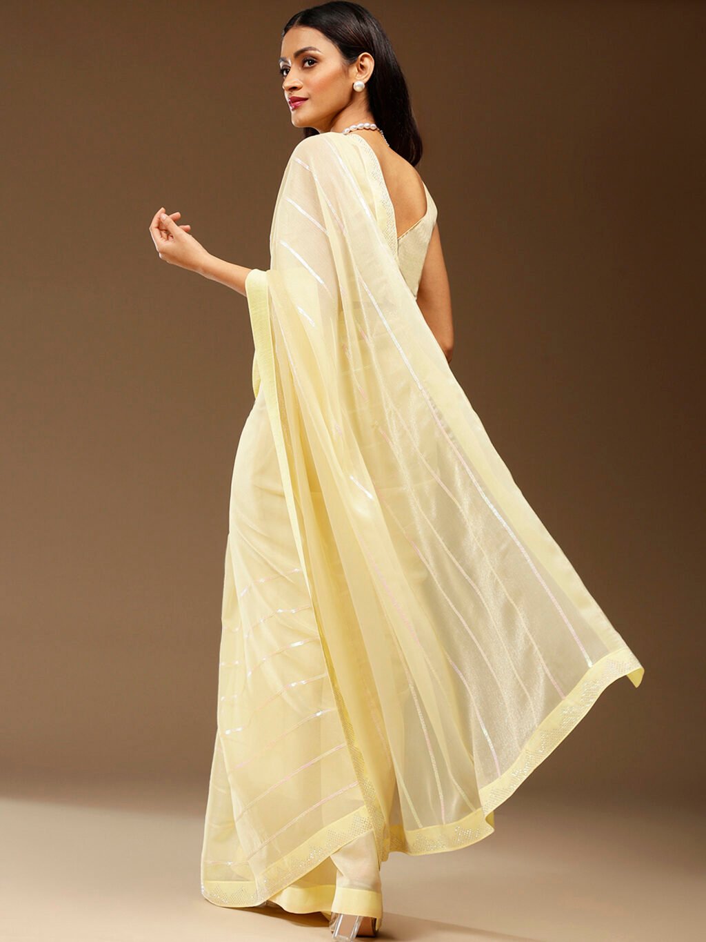 showcasing the beauty and craftsmanship of Festive Saree.