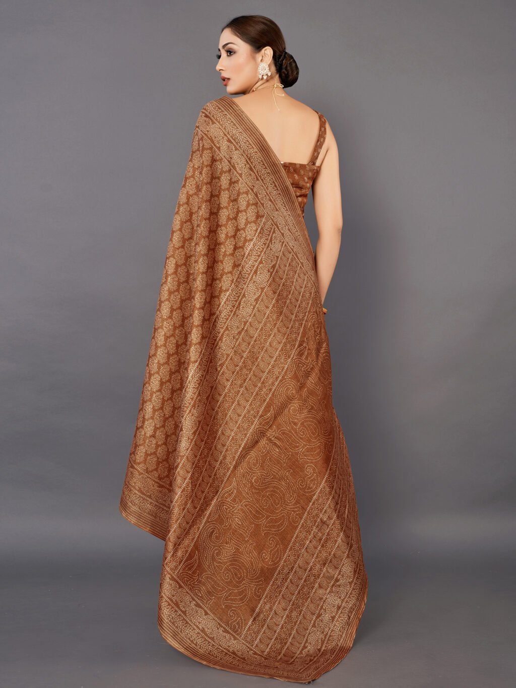 showcasing the beauty and craftsmanship of Festive Saree.