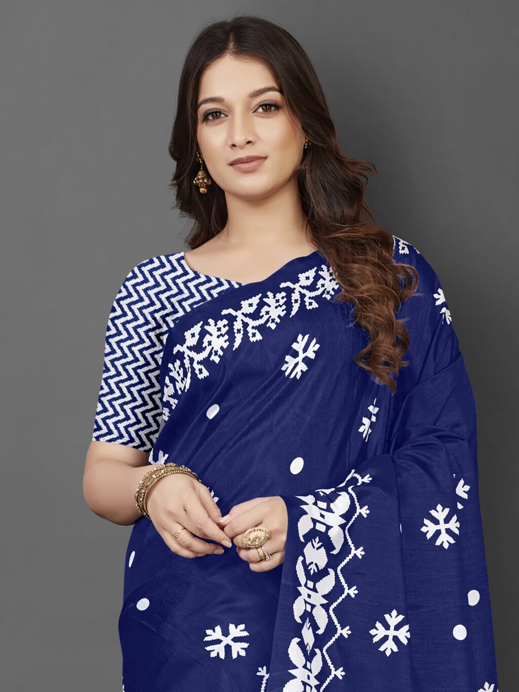showcasing the beauty and craftsmanship of Party Wear Saree.