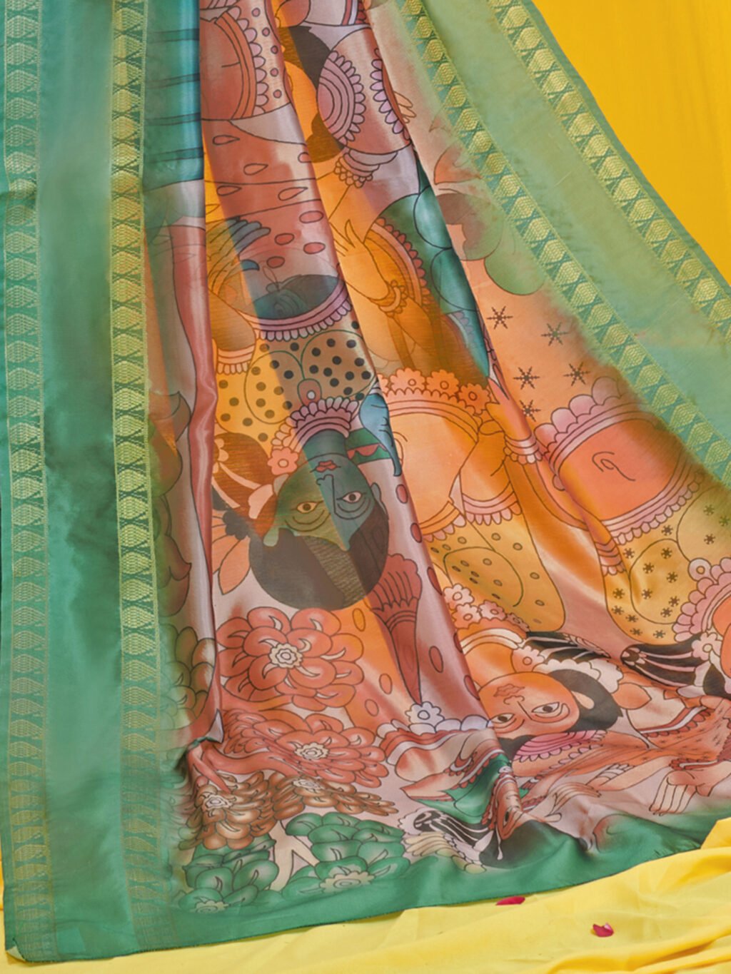 Cream Silk Traditional - Image 3