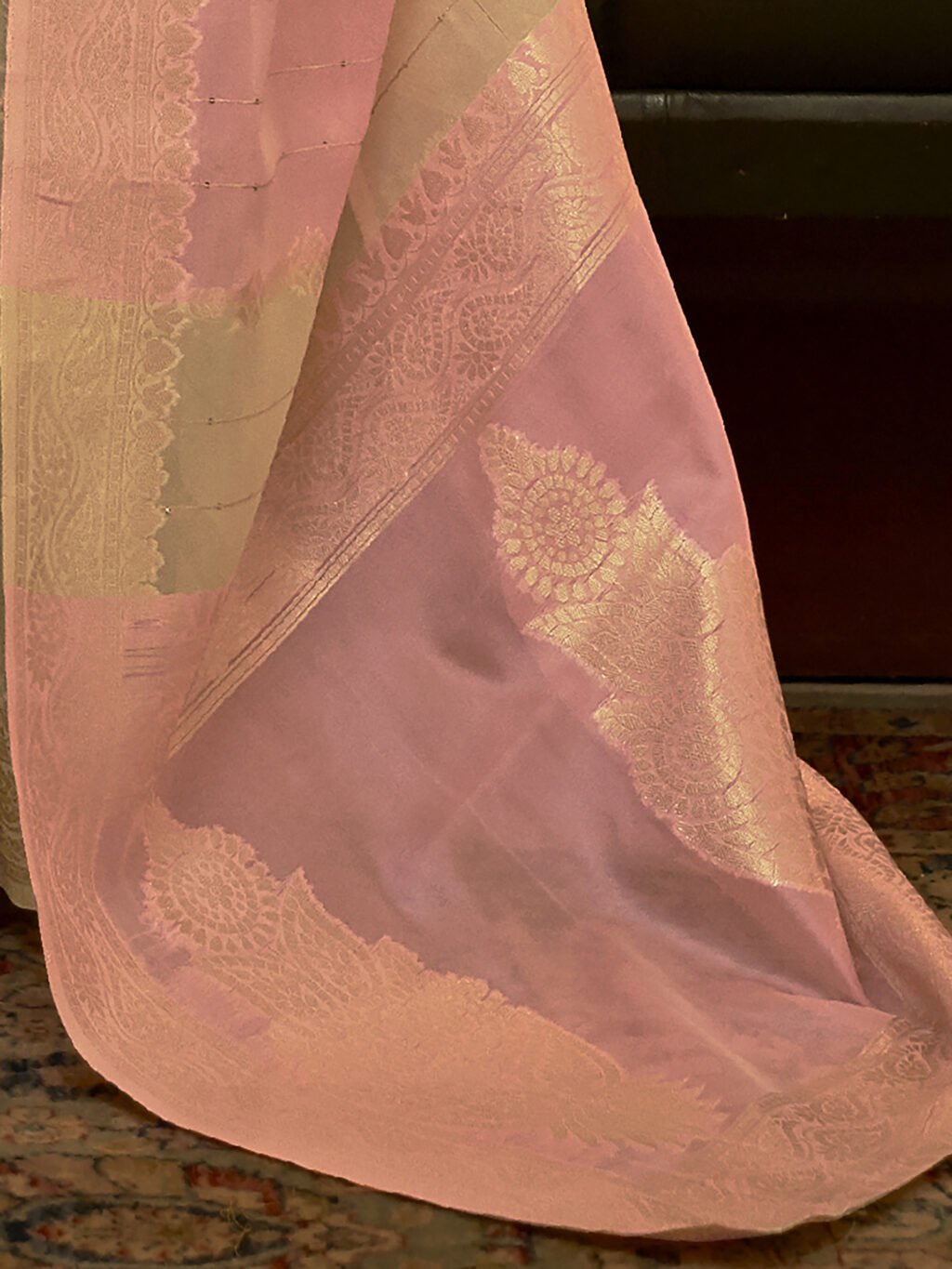 Multicolored Saree - Image 4