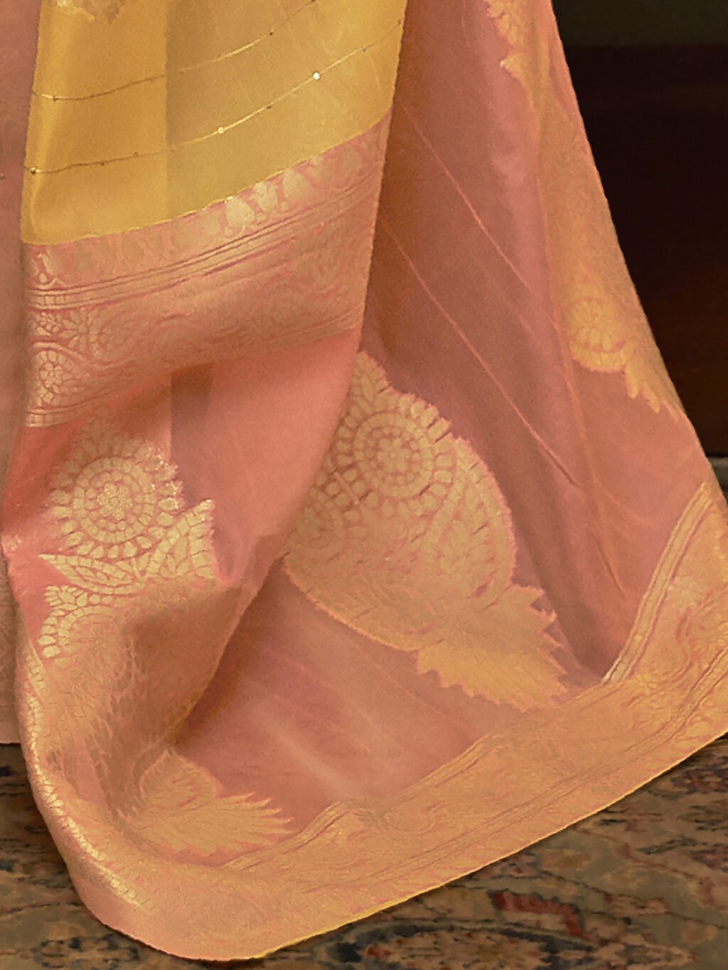 Multicolored Saree - Image 4