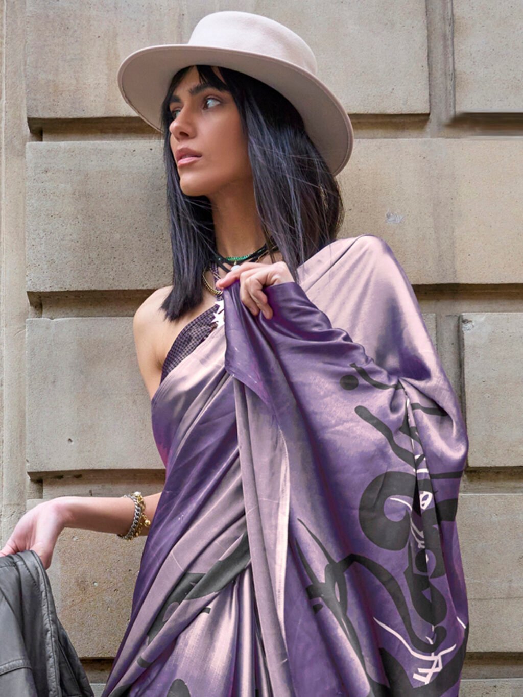showcasing the beauty and craftsmanship of Silk Saree.