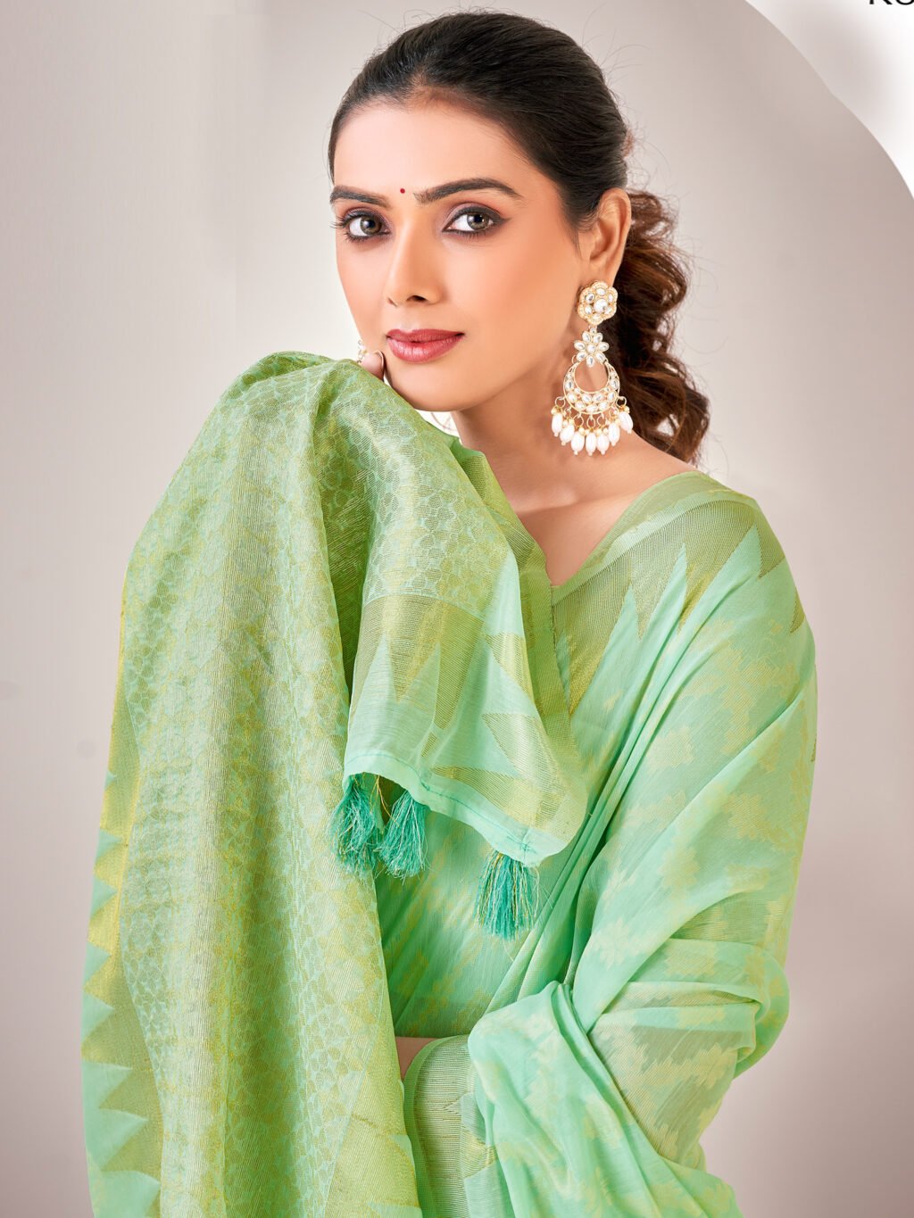 showcasing the beauty and craftsmanship of Traditional Saree.