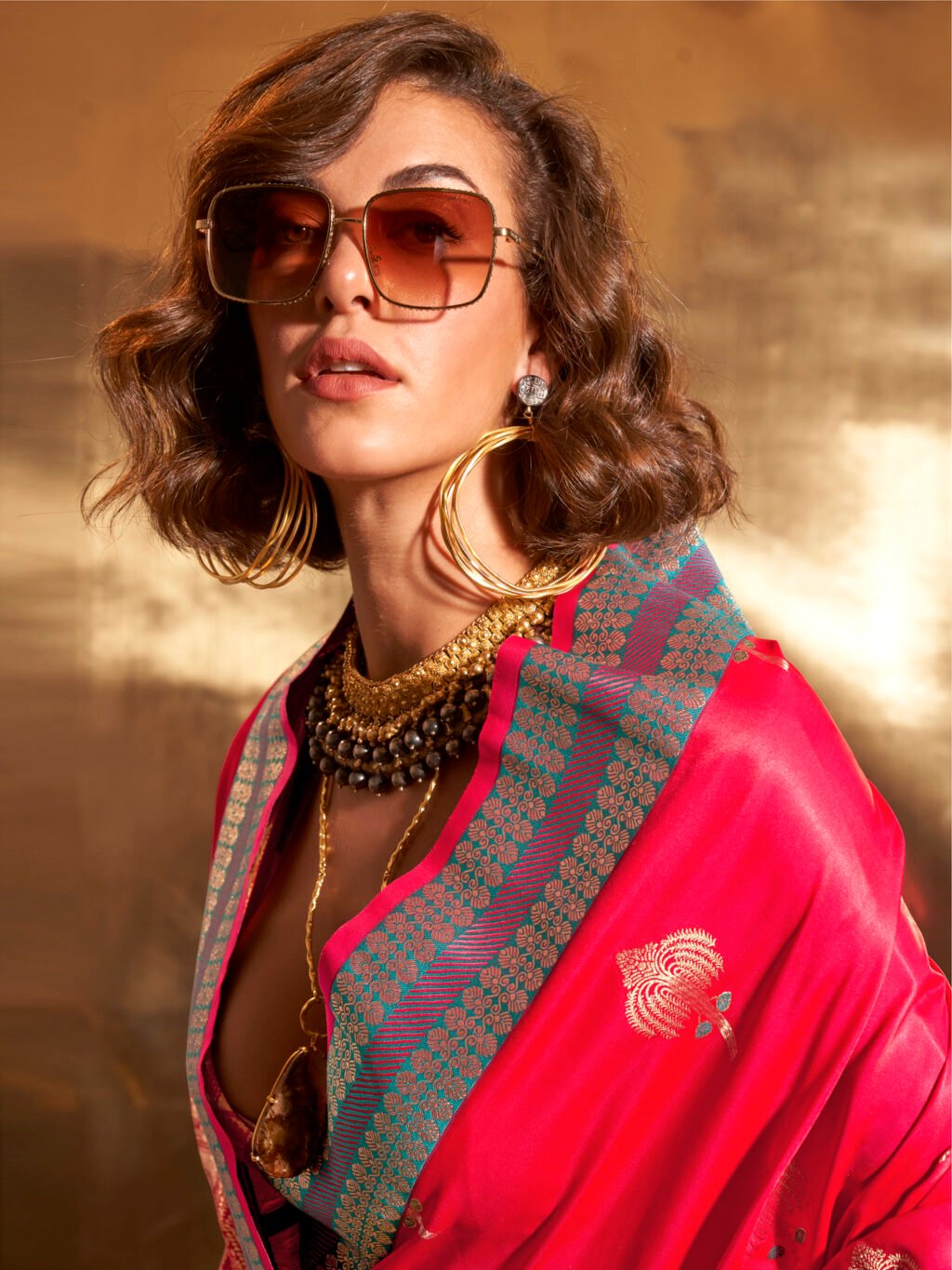showcasing the beauty and craftsmanship of Traditional Saree.
