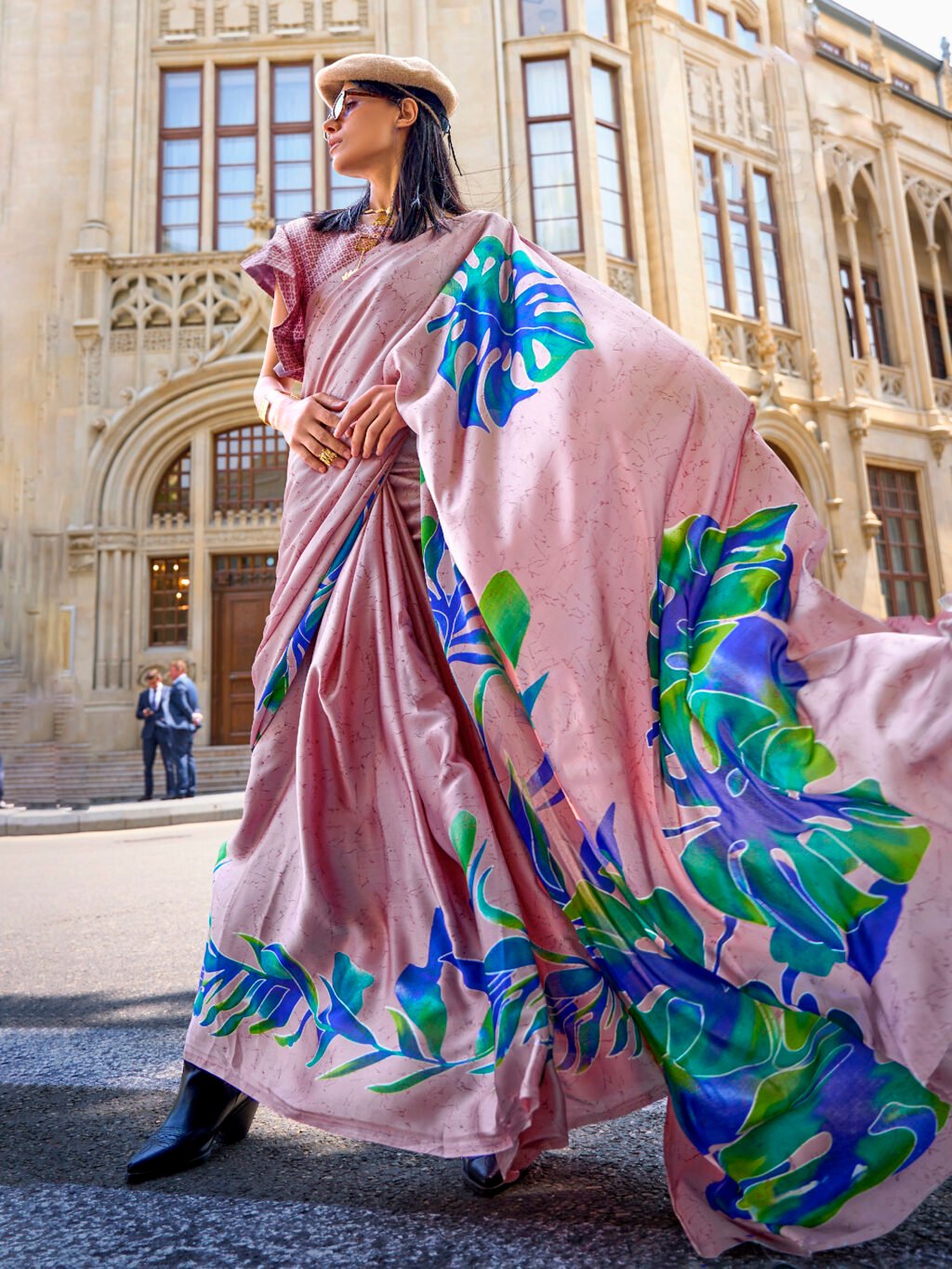 Image of Mauve Saree