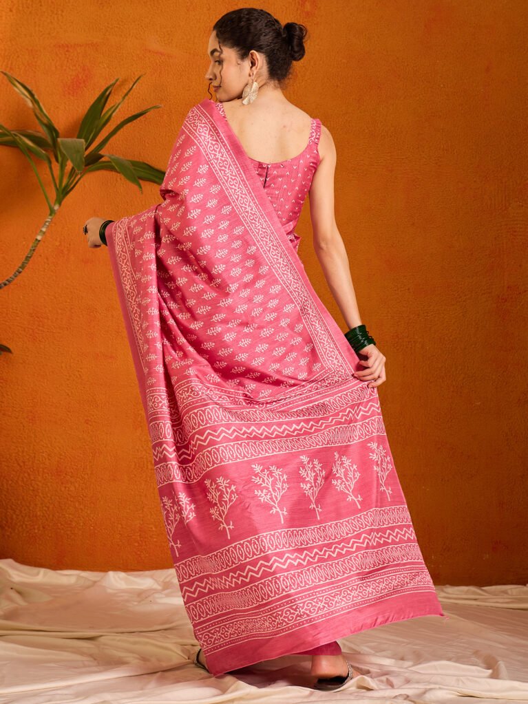 showcasing the beauty and craftsmanship of Festive Saree.