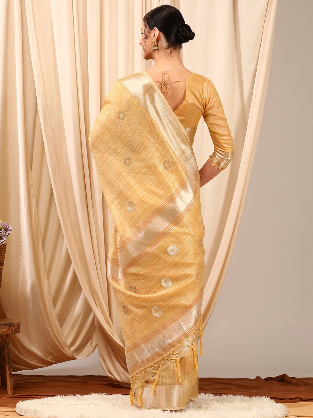 showcasing the beauty and craftsmanship of Party Wear Saree.
