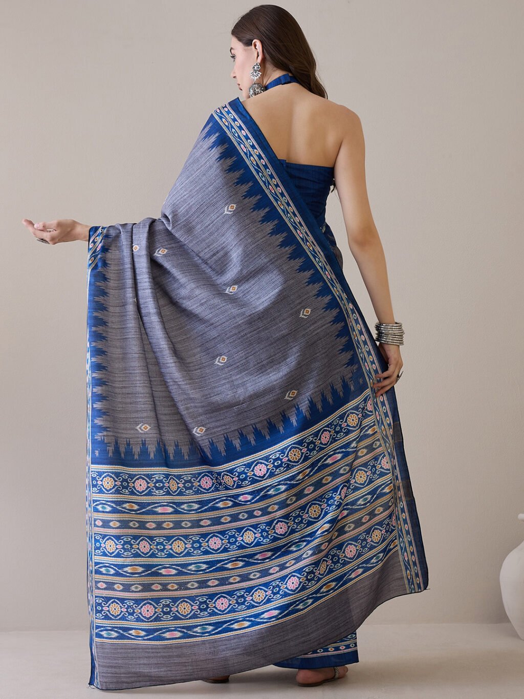 showcasing the beauty and craftsmanship of Traditional Saree.