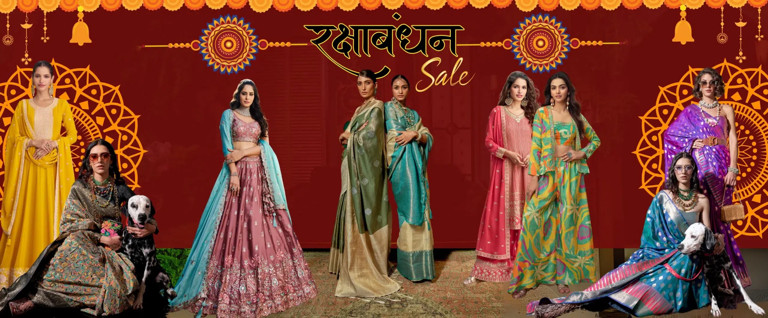 Raksha bandhan saree sale