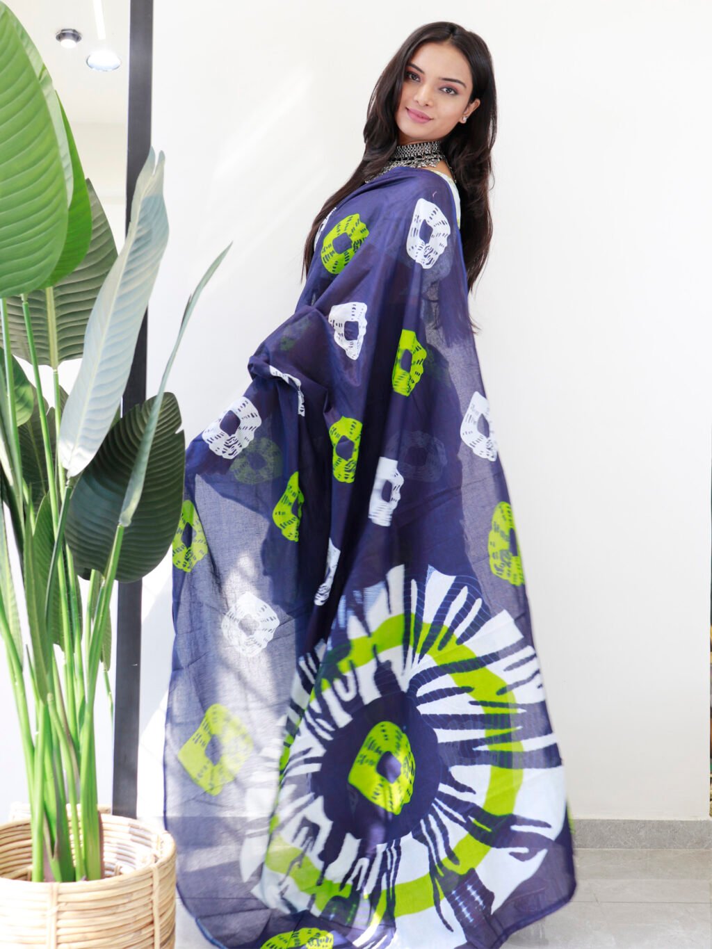 showcasing the beauty and craftsmanship of Party Wear Saree.