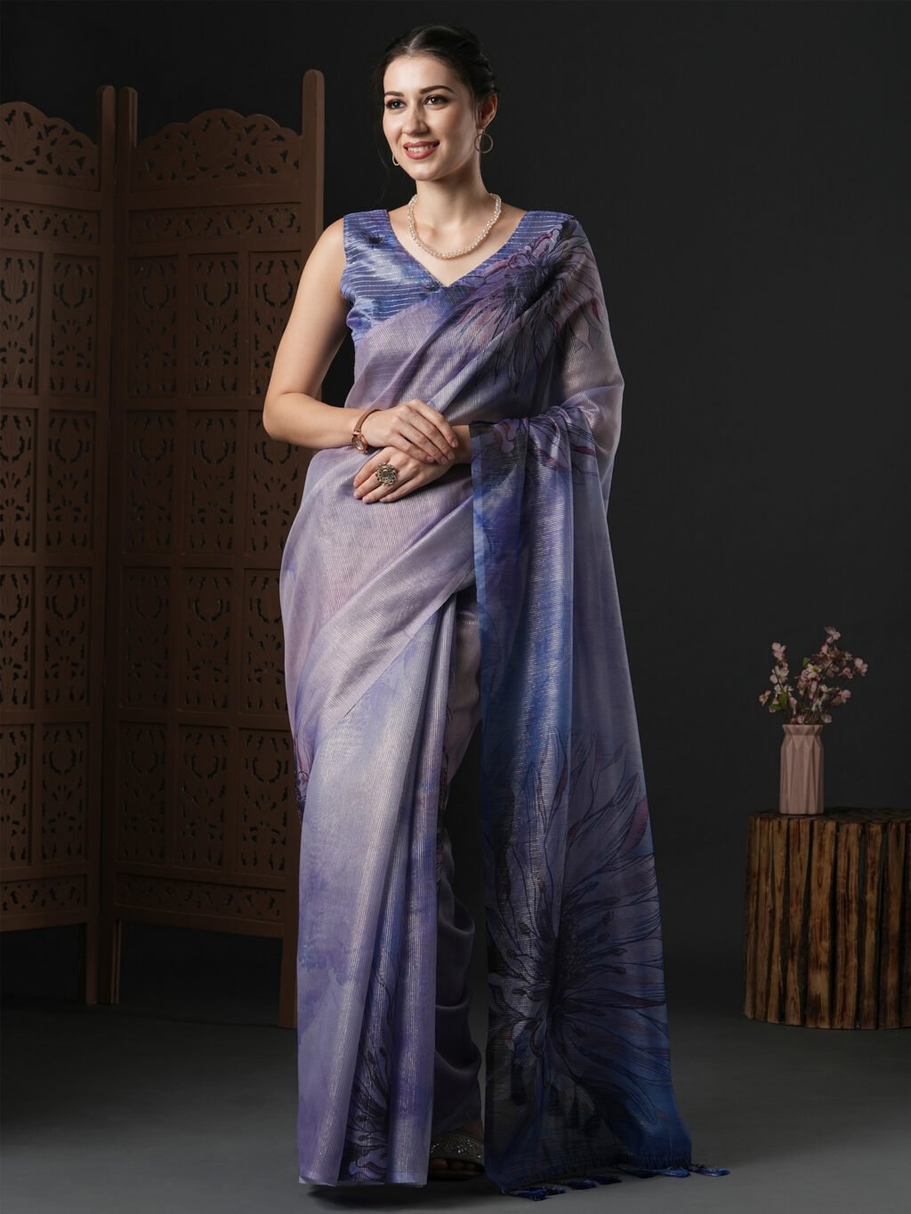 Image of Violet Saree