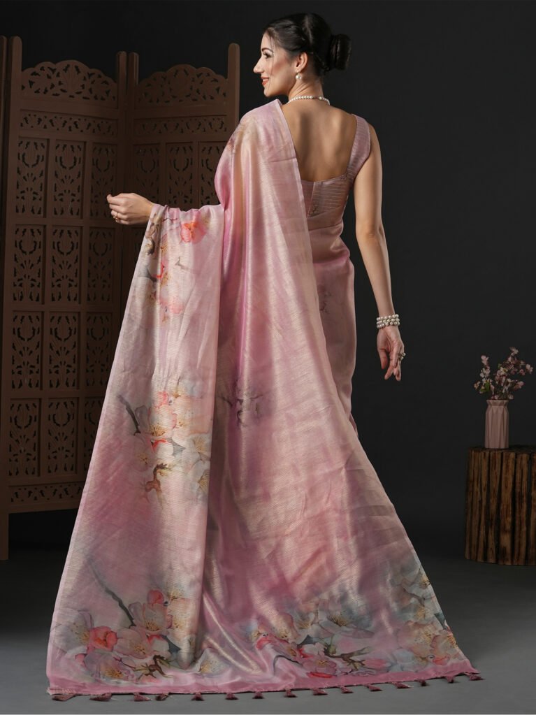 showcasing the beauty and craftsmanship of Traditional Saree.