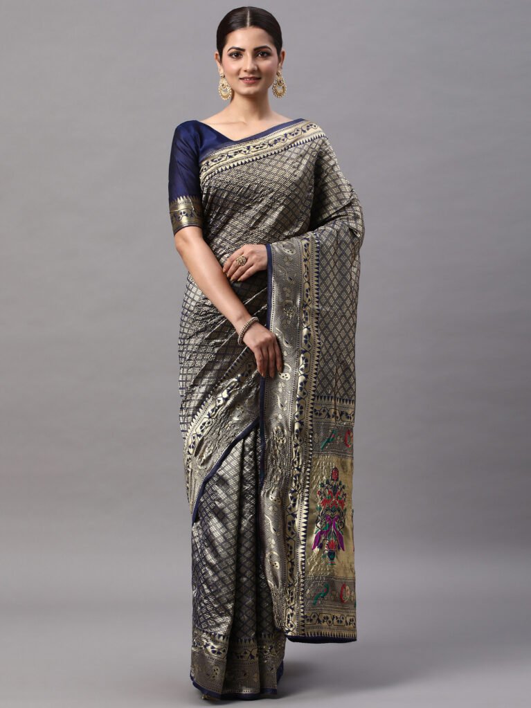 showcasing the beauty and craftsmanship of Designer Saree.