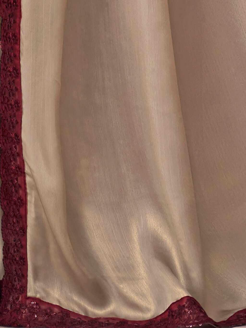 Beige Georgette Saree - Image 4