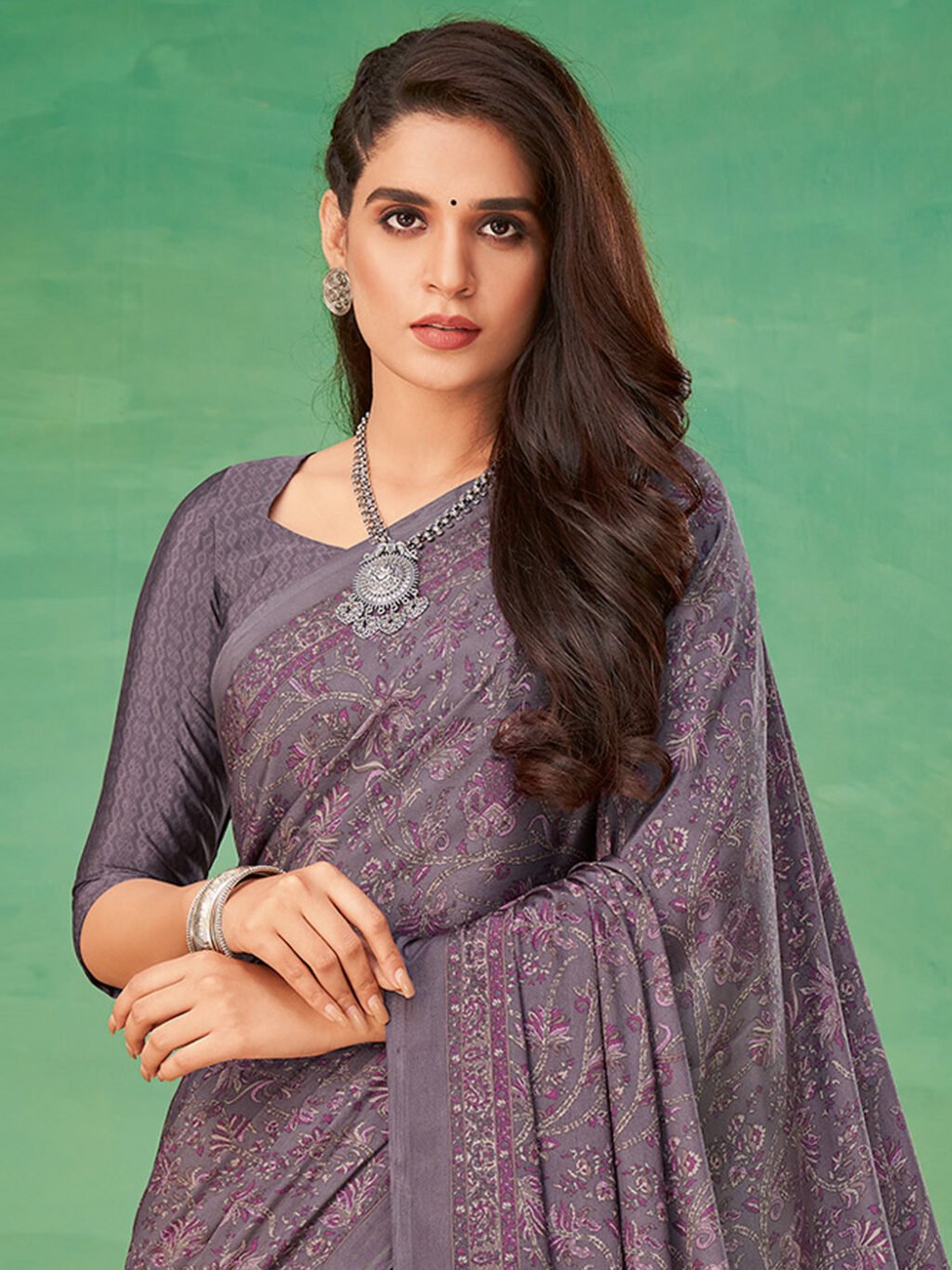 showcasing the beauty and craftsmanship of Traditional Saree.