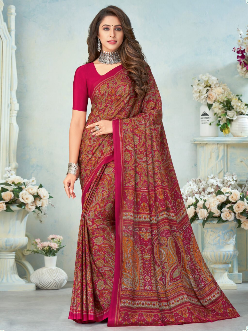 Image of Pink Saree