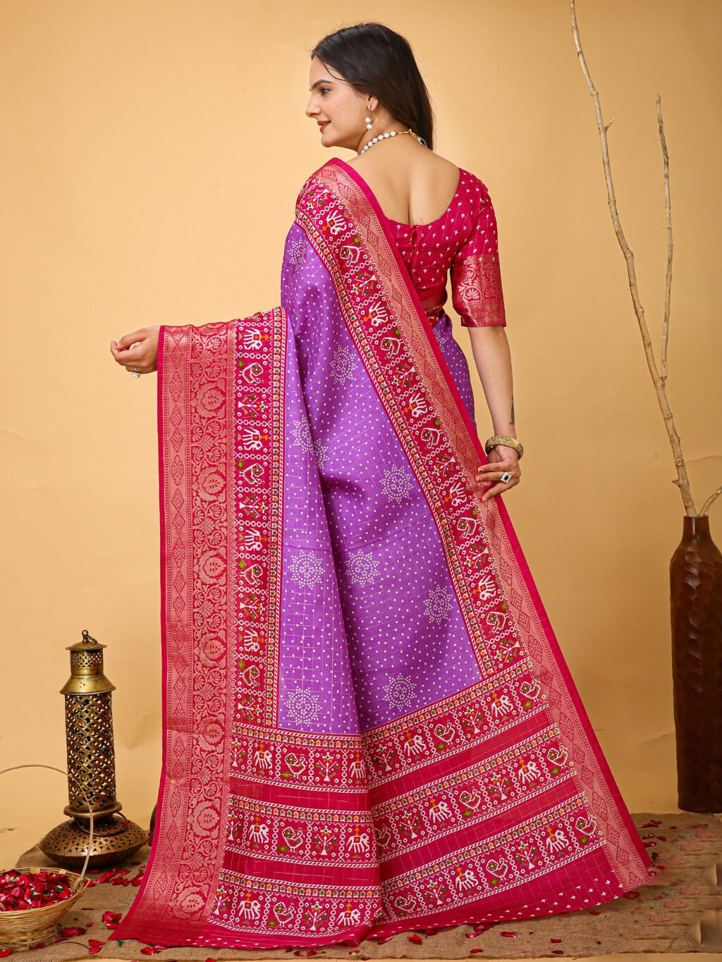 partywear designer saree for festive occasions