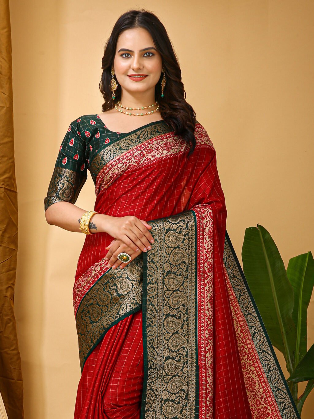partywear designer saree for festive occasions