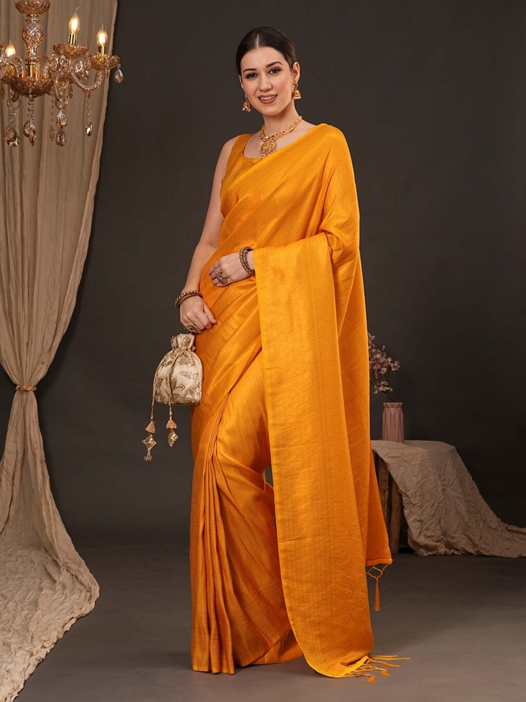 partywear designer saree for festive occasions