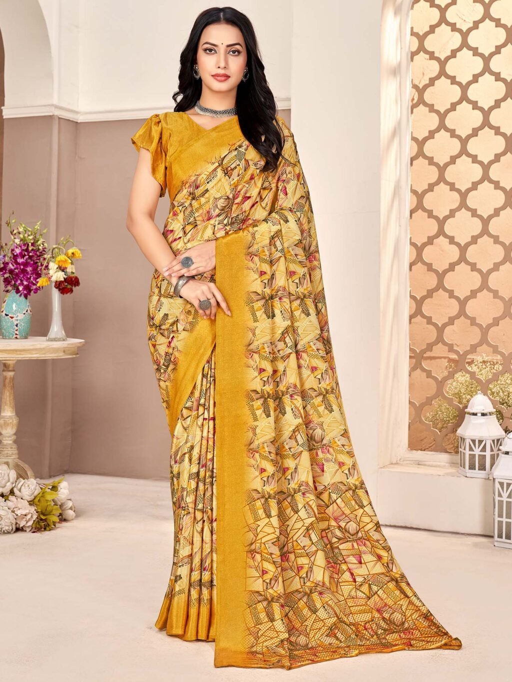 partywear designer saree for festive occasions