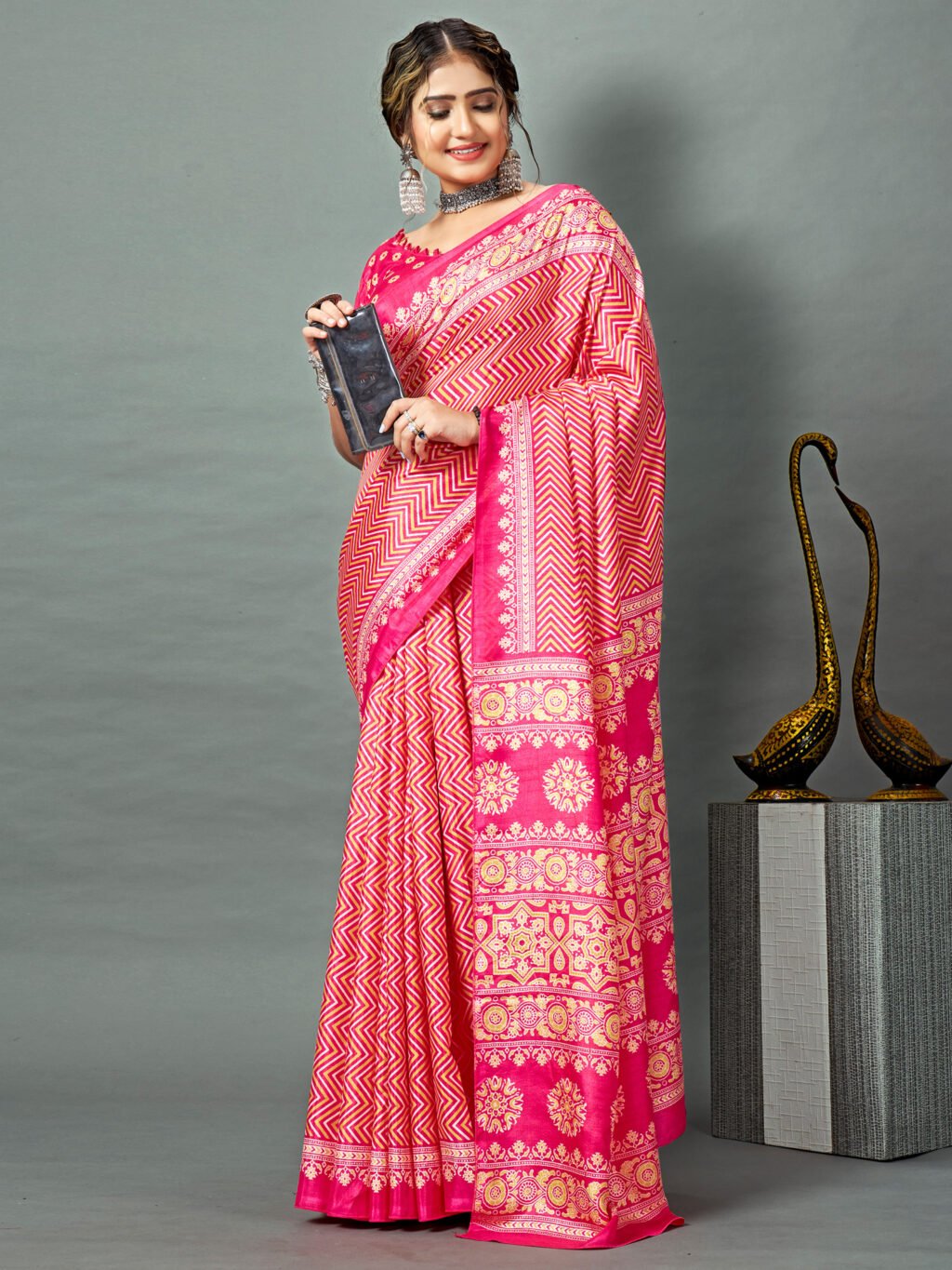 partywear designer saree for festive occasions